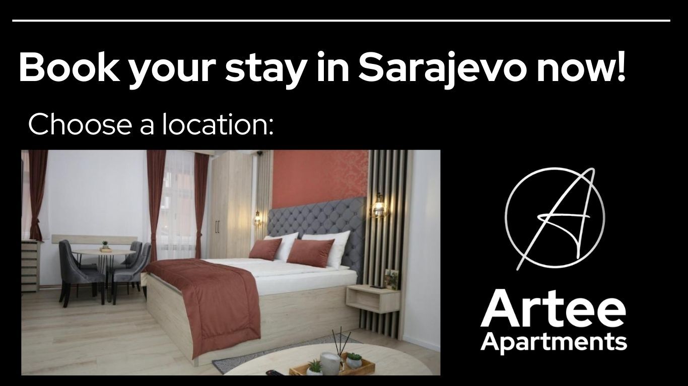 -Book your stay in Sarajevo now!- Choose your location: Apartments Artee
